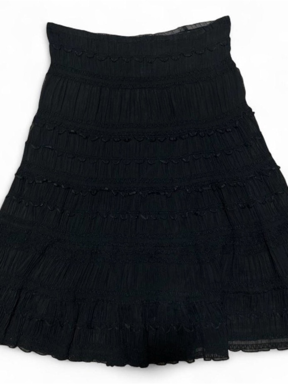 vintage gothic maxi skirt